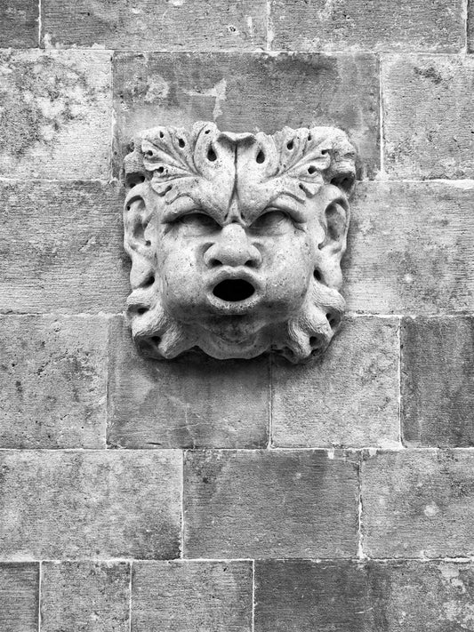 Wall, Water Gargoyle, Dubrovnik, Croatia 