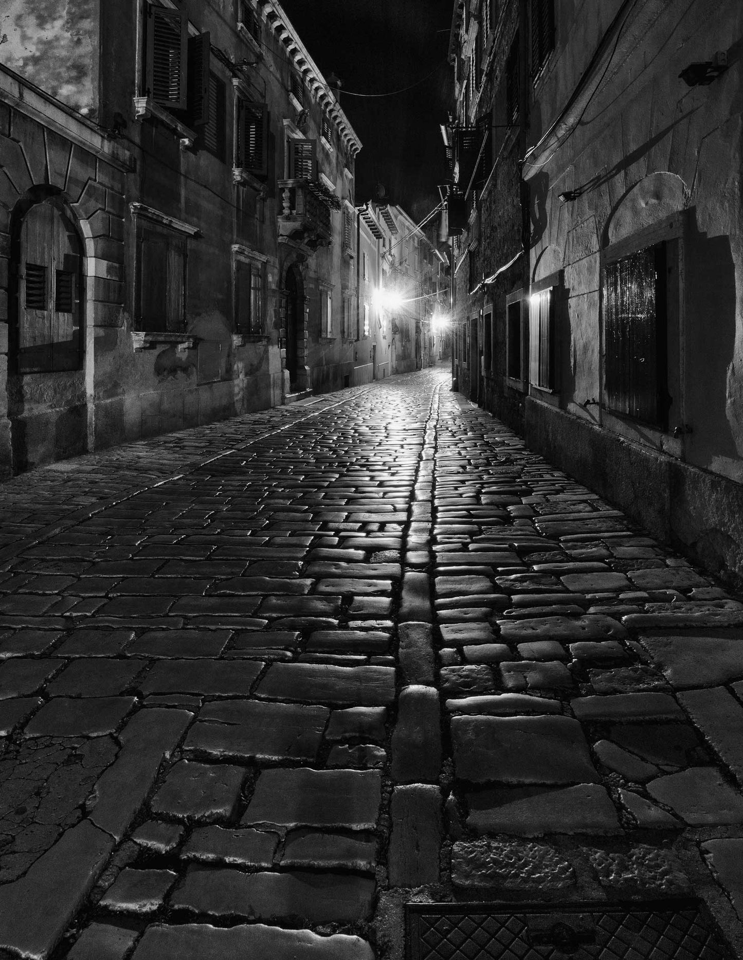 2am, Ulica Vladimira Svalbe, View West, Rovinj, Croatia