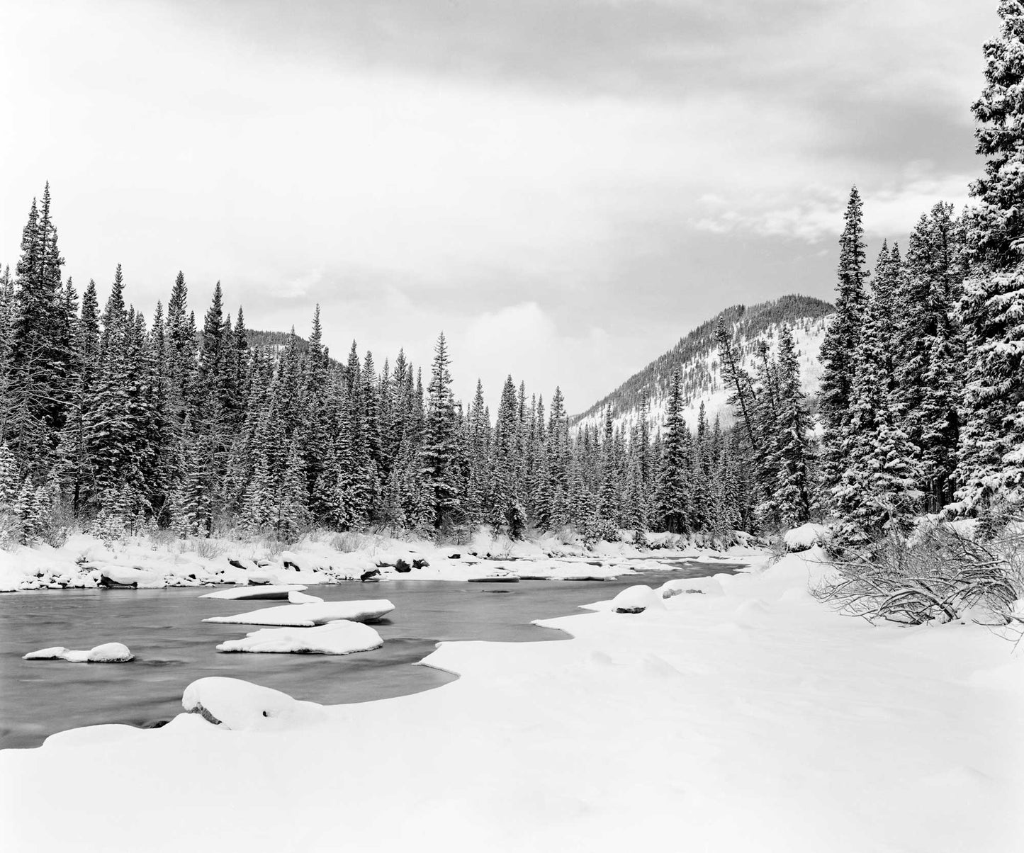 Early Morning Calm, Little Elbow River, 1985