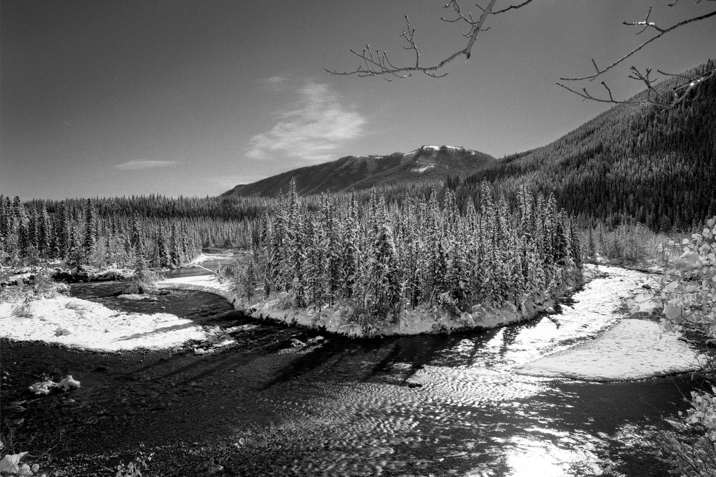 Elevated Vantage, Little Elbow River, 2003