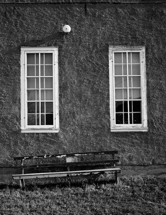 Exterior, East Coulee Elementary School, 2001