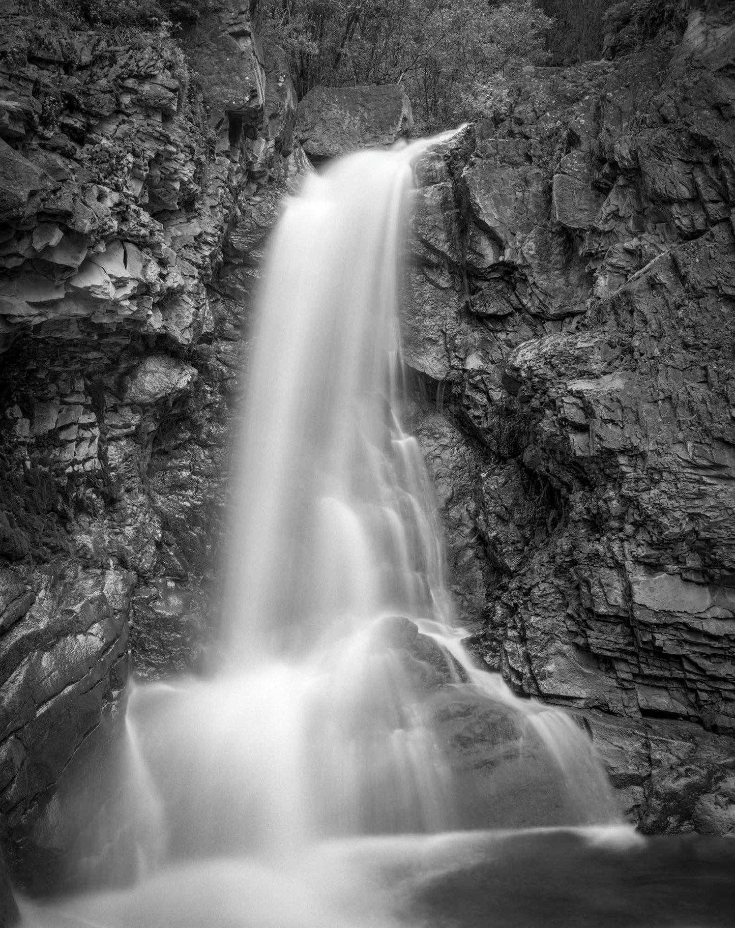 Upper Falls, Cat Creek 1991