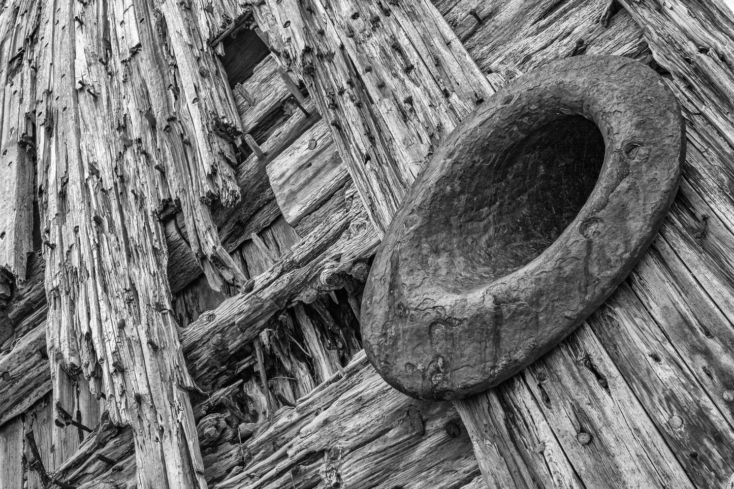 Anchor Sleeve, SS Pesuta, Haida Gwaii, 2012