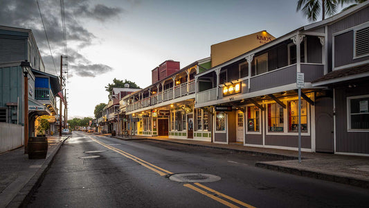 Front Street at Sunrise #3, Lahaina, Maui
 2019