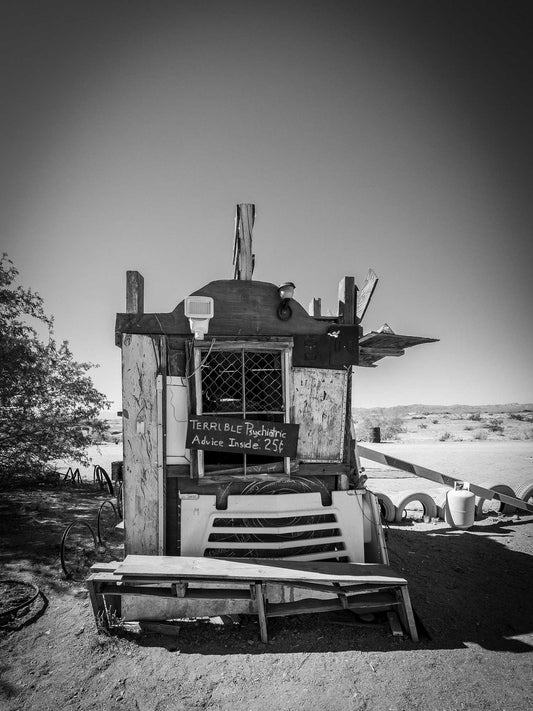 Terrible Psychiatric Advice, Slab City, Salton Sea 2019