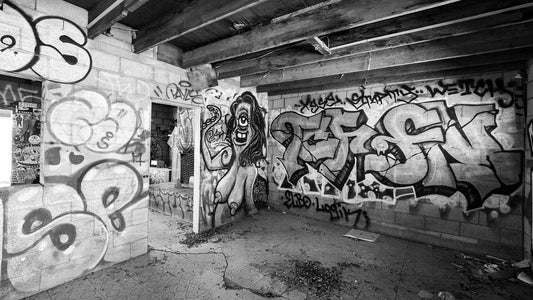 Graffiti #1, A Rack, Bombay Beach, Salton Sea 2019