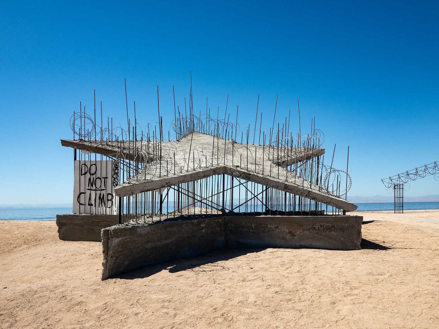 Do Not Climb, Bombay Beach, Salton Sea 2019