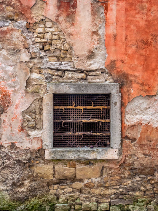 Barbed Window, Motovun, Croatia 2014