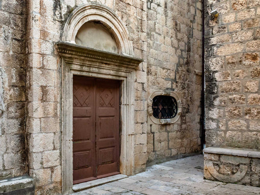 Sidestreet Entry, Korcula, Croatia 2014