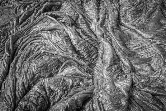 Lava Abstraction, Kīlauea Portfolio, Hawaii 2012