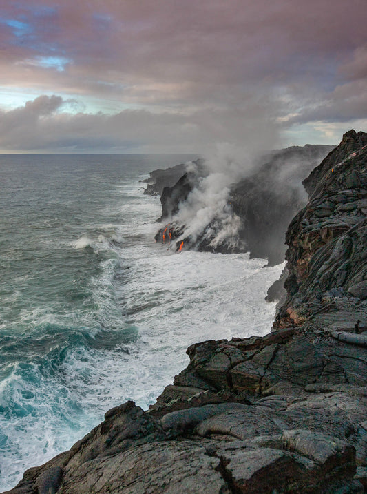 Ever Expanding Shoreline, Kīlauea Portfolio, Hawaii 2012