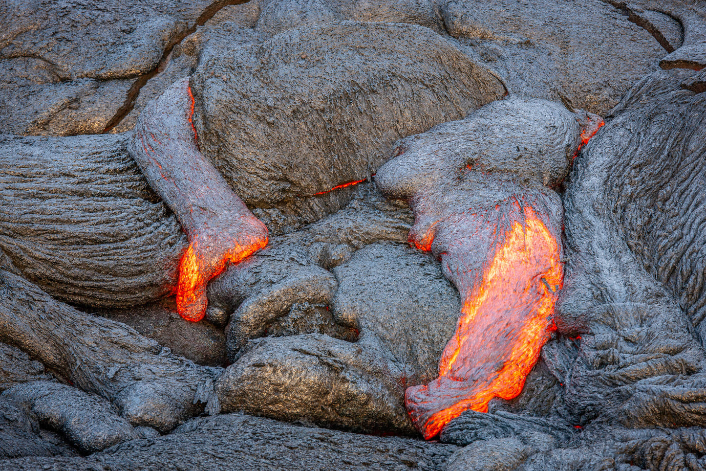 Pahoehoe Folds #2, Kīlauea Portfolio, Hawaii 2012