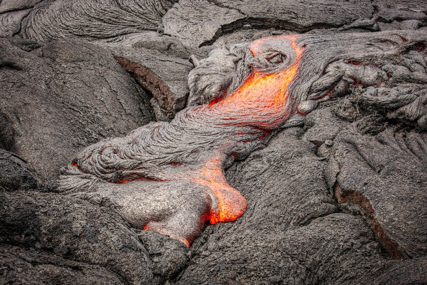 Pahoehoe Folds, Kīlauea Portfolio, Hawaii 2012