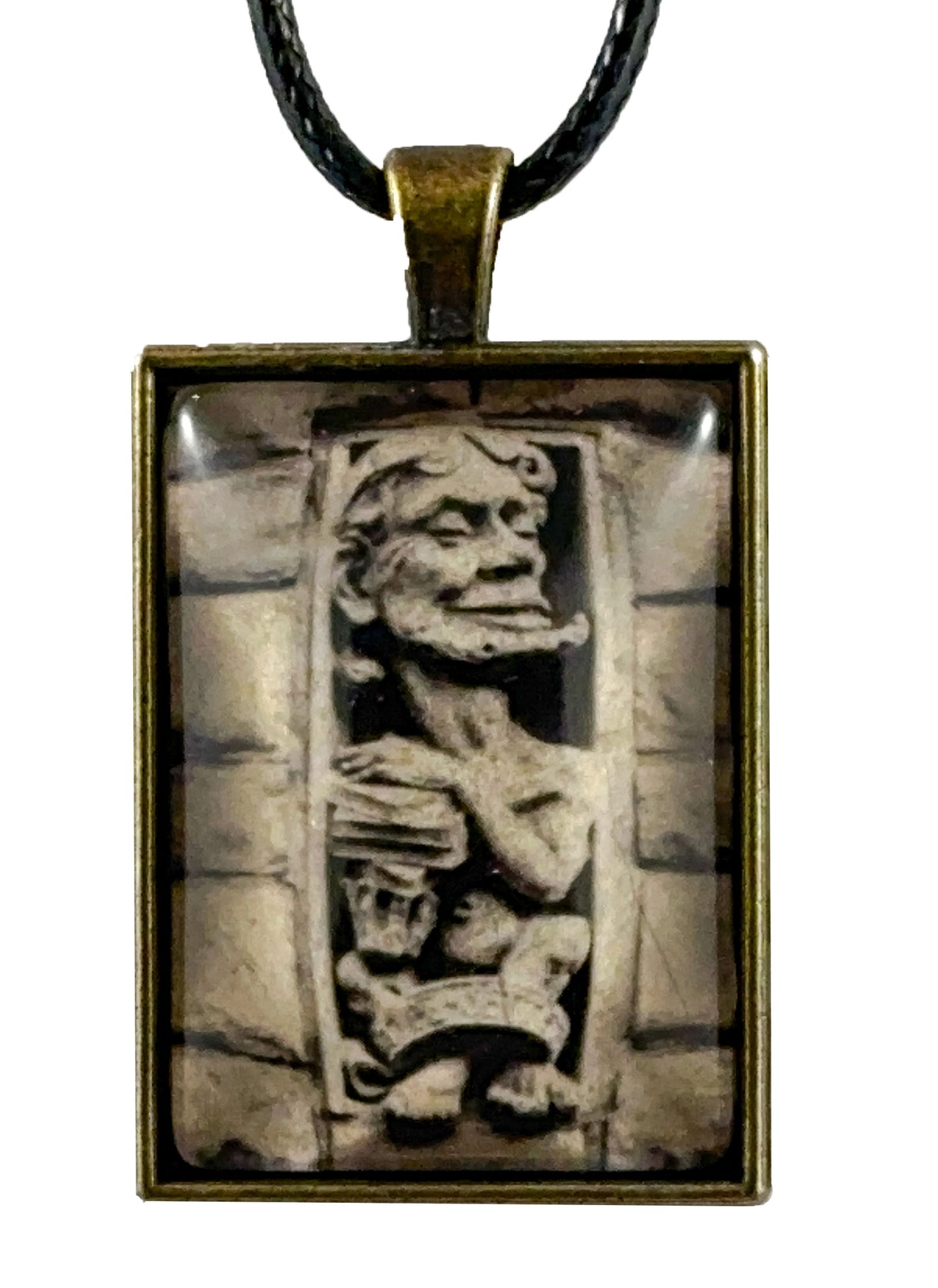 The Typesetter - Gargoyle Pendant