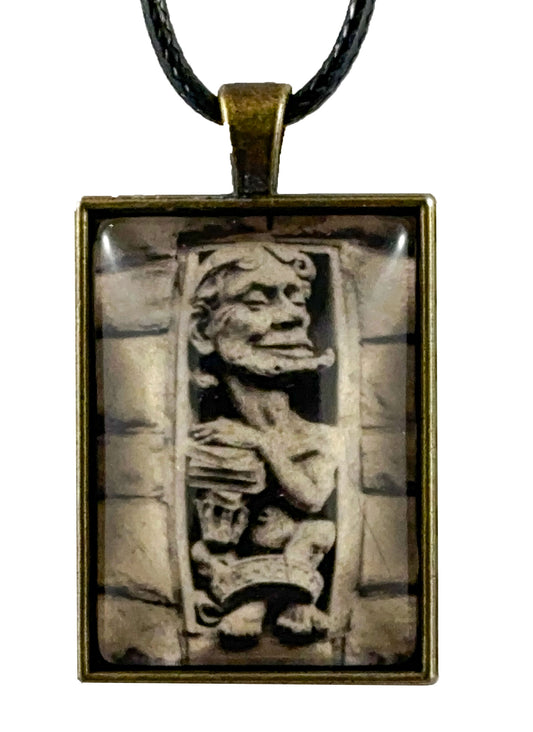 The Typesetter - Gargoyle Pendant
