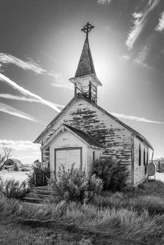 Church Facade, Frontier, Saskatchewan 2012