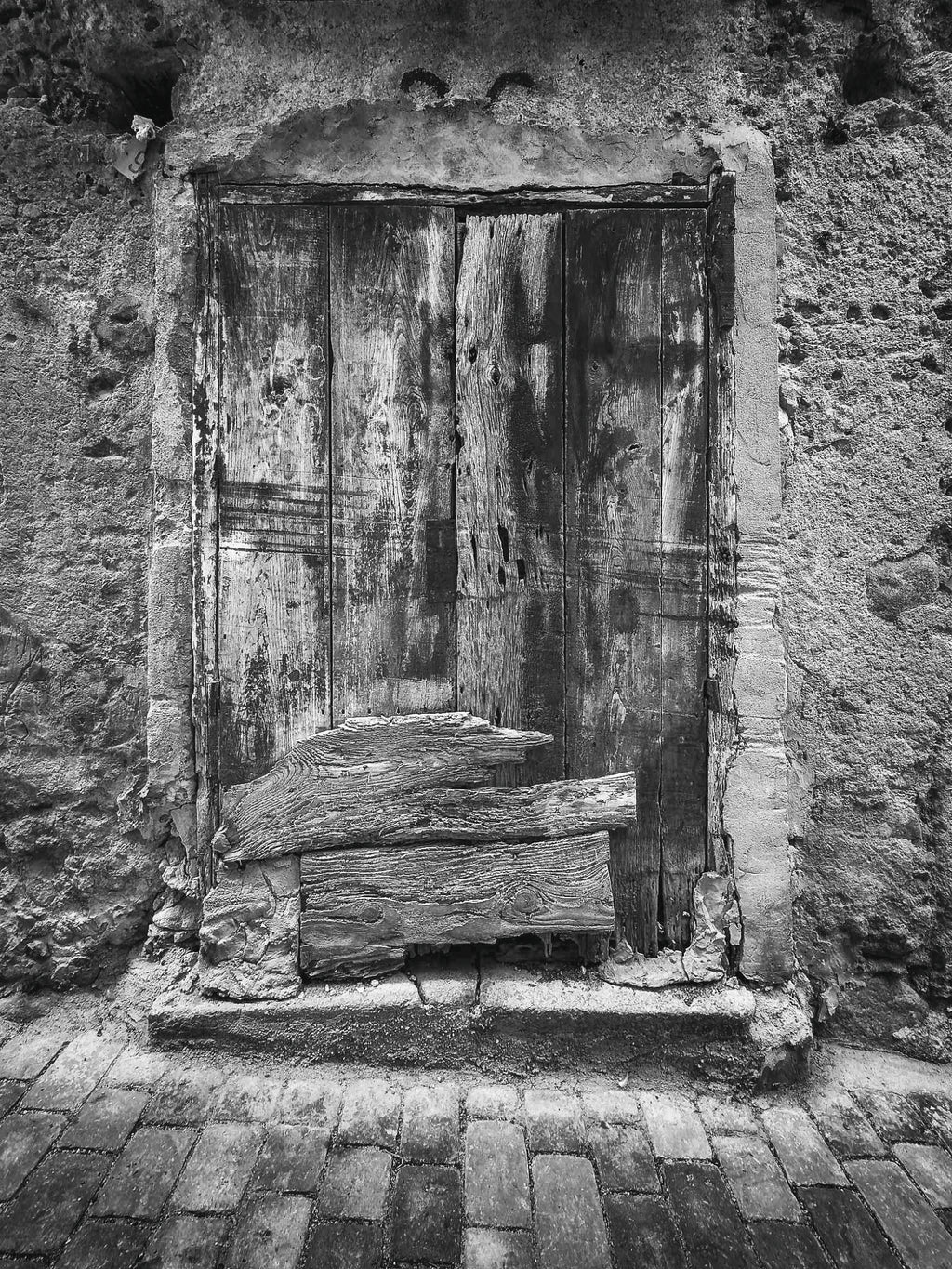 Scarred Door, Tropea, Italy 2023
