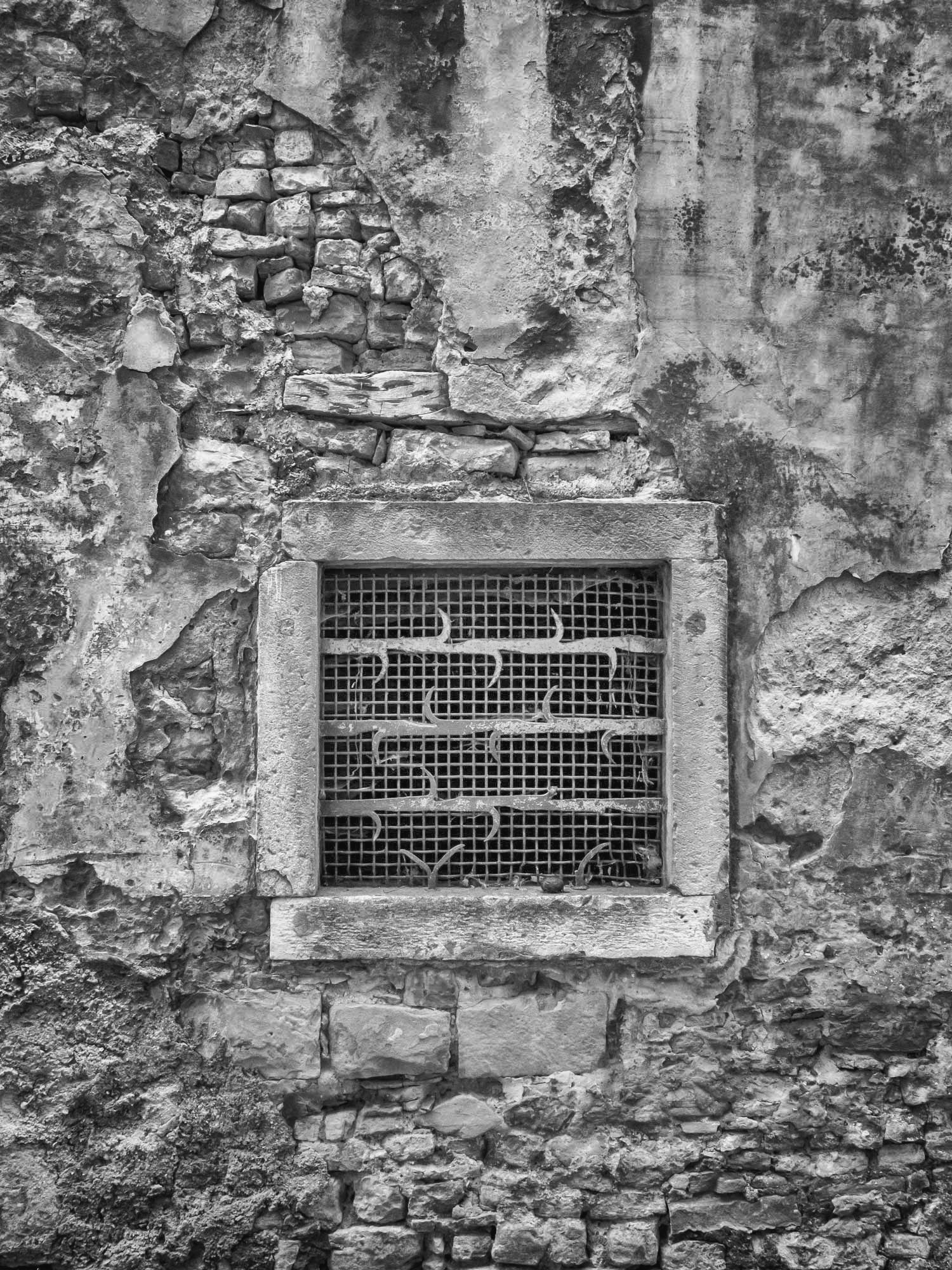Barred Window, Motovun, Croatia 2014