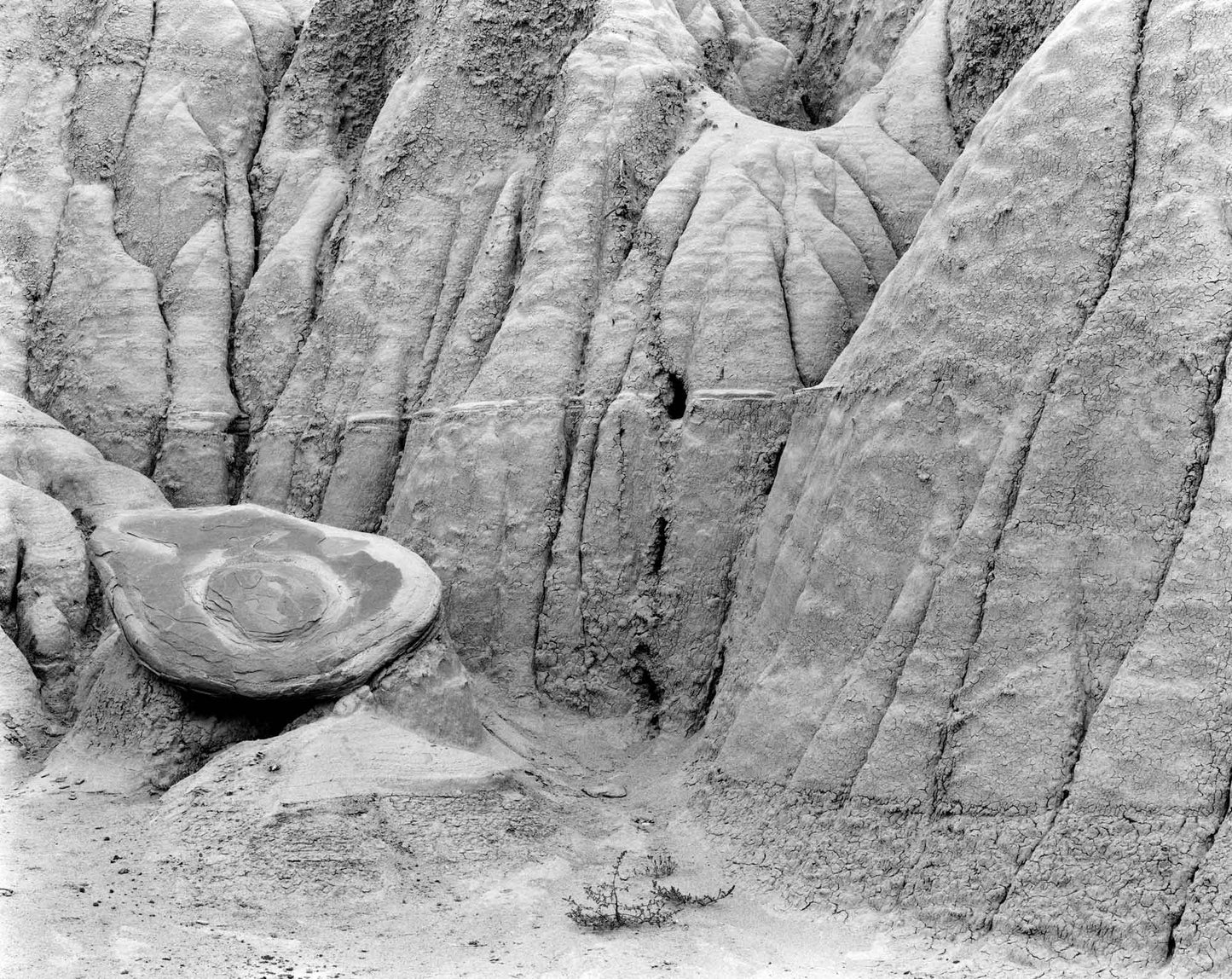 Sandstone Concretion, Dinosaur Provincial Park, Alberta 1989