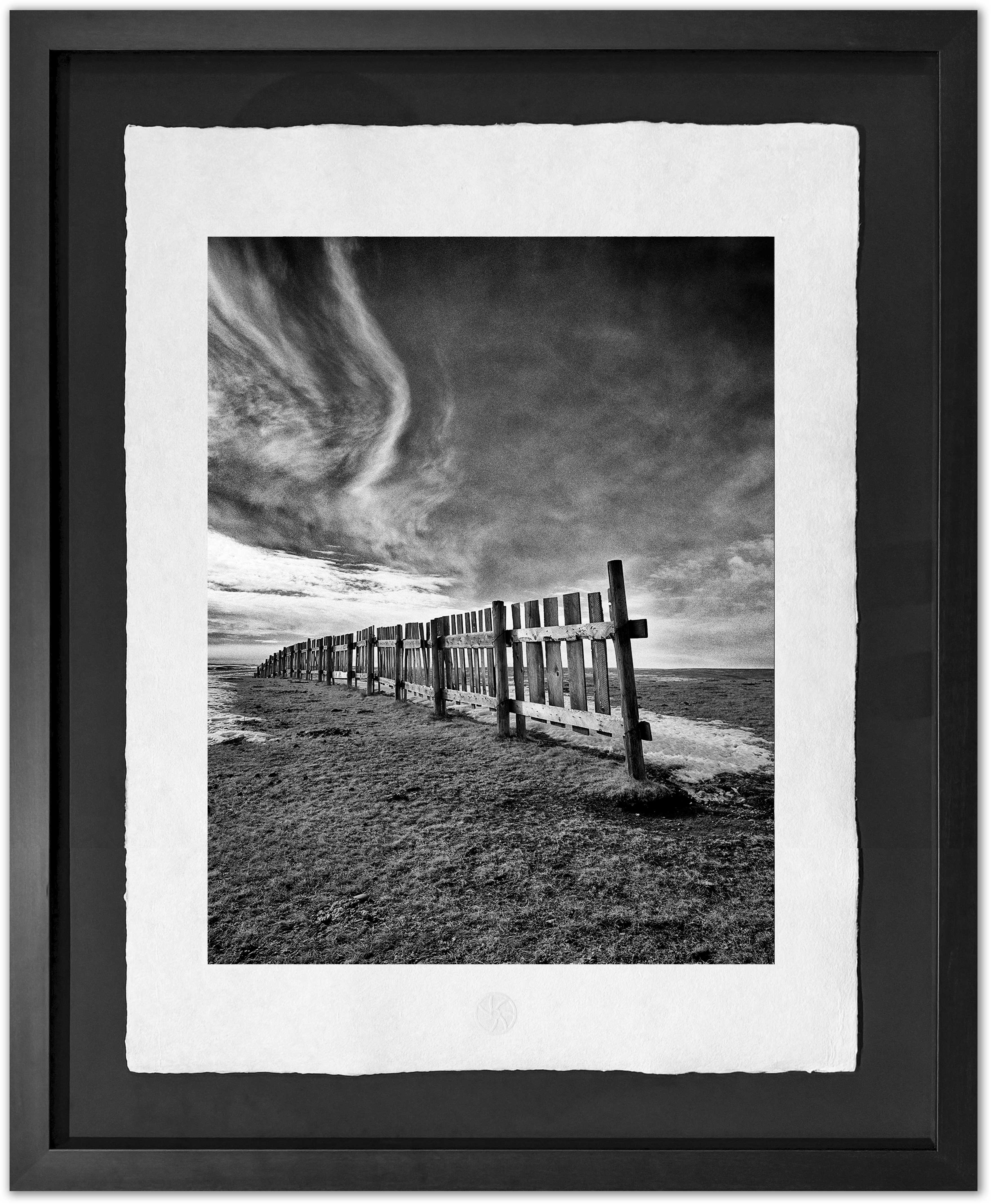 Snow Fence, Delia, Alberta, 2001