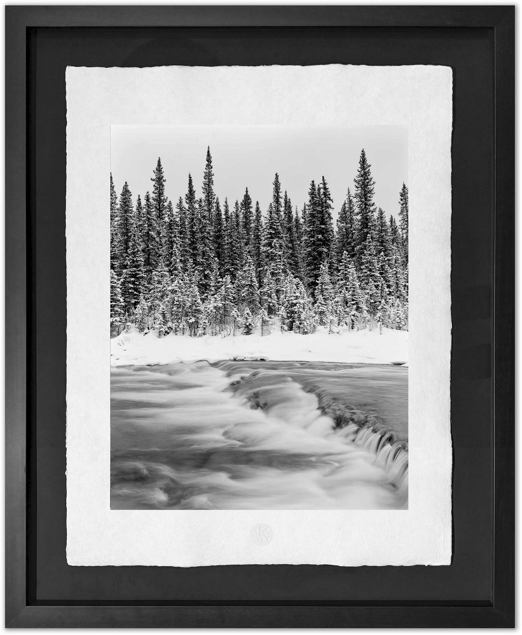 Winter, Little Elbow River 1985