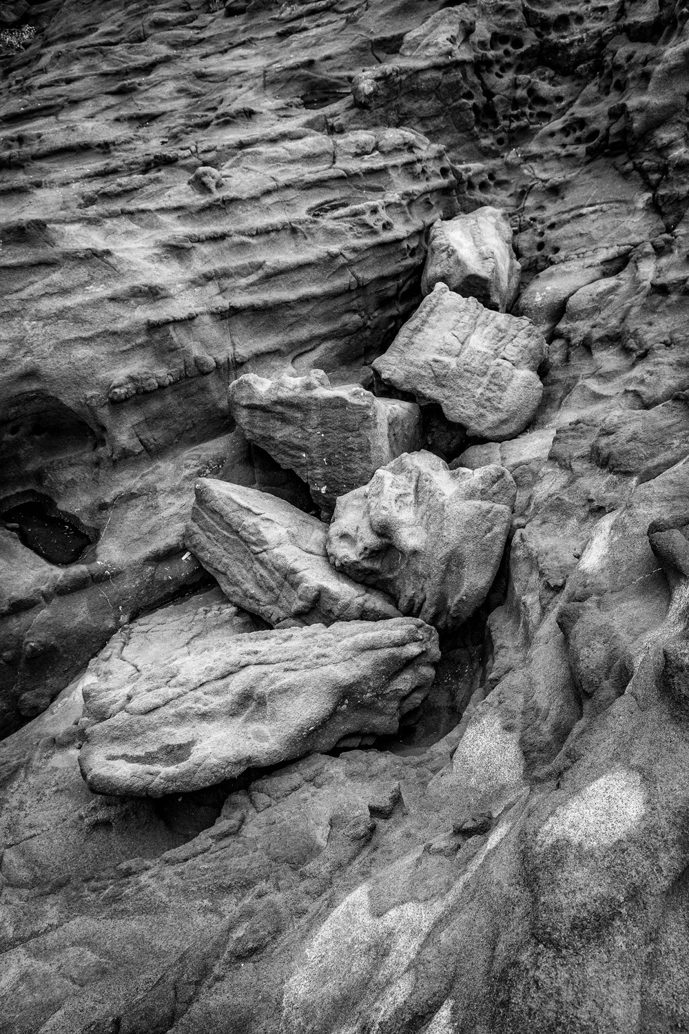 Cascade, Basalt Cluster, Toe Hill, Haida Gwaii, 2012