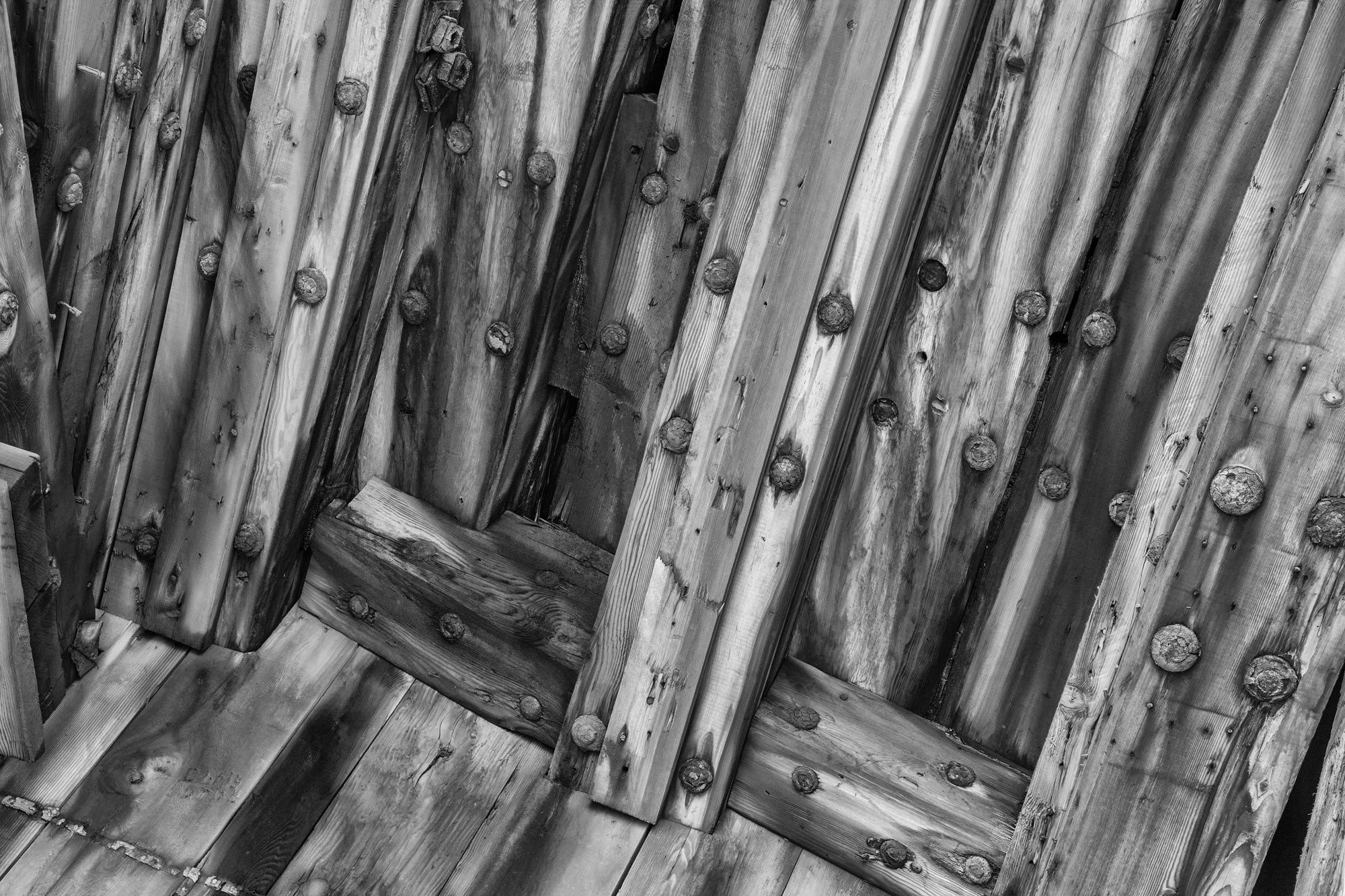 Wooden Hull, SS Pesuta, Haida Gwaii, 2012