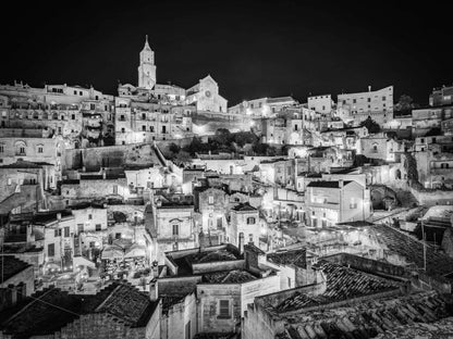 View South at Night, Matera, Italy 2023