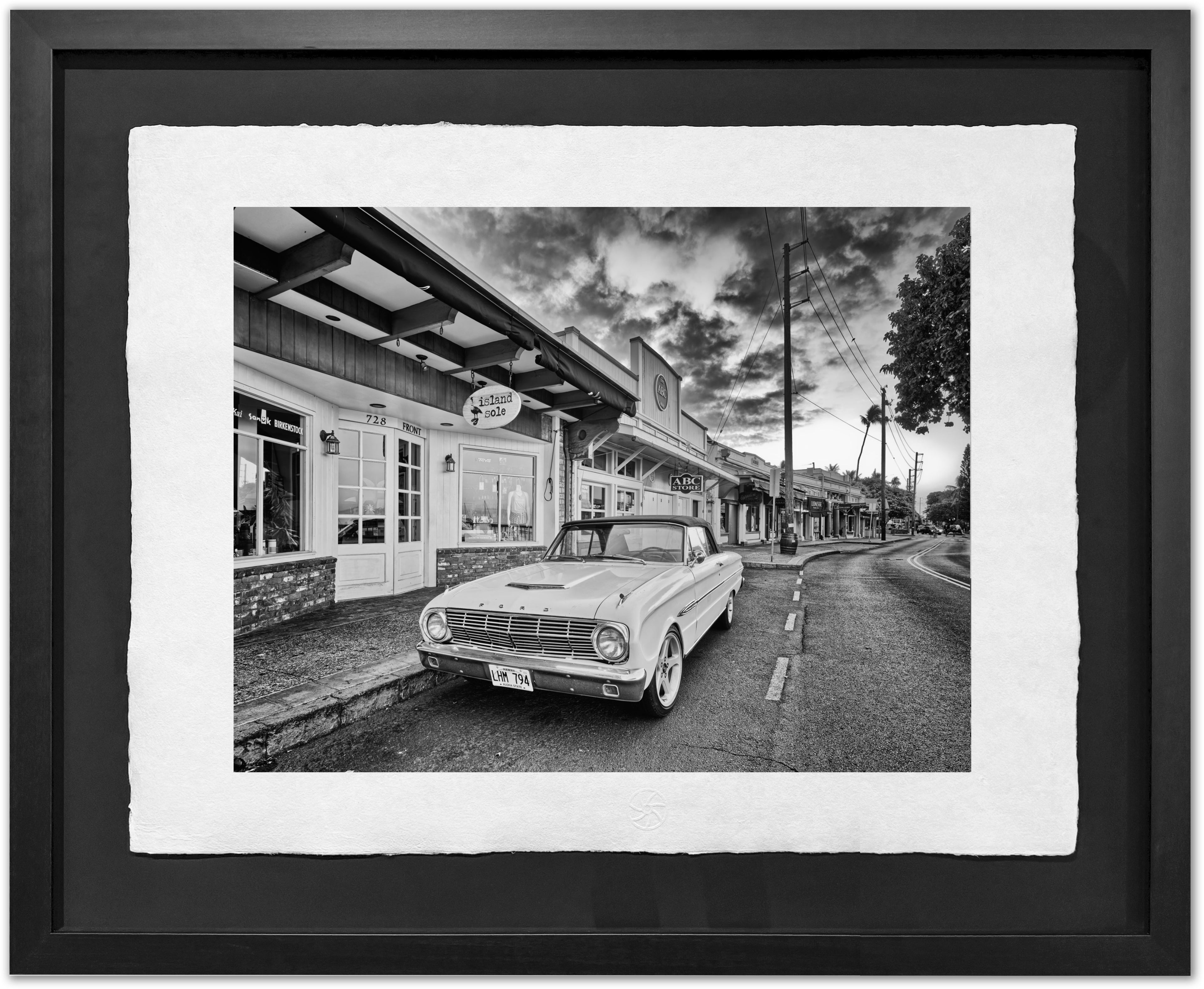 Vintage Ford, Front Street, Lahaina, 2019
