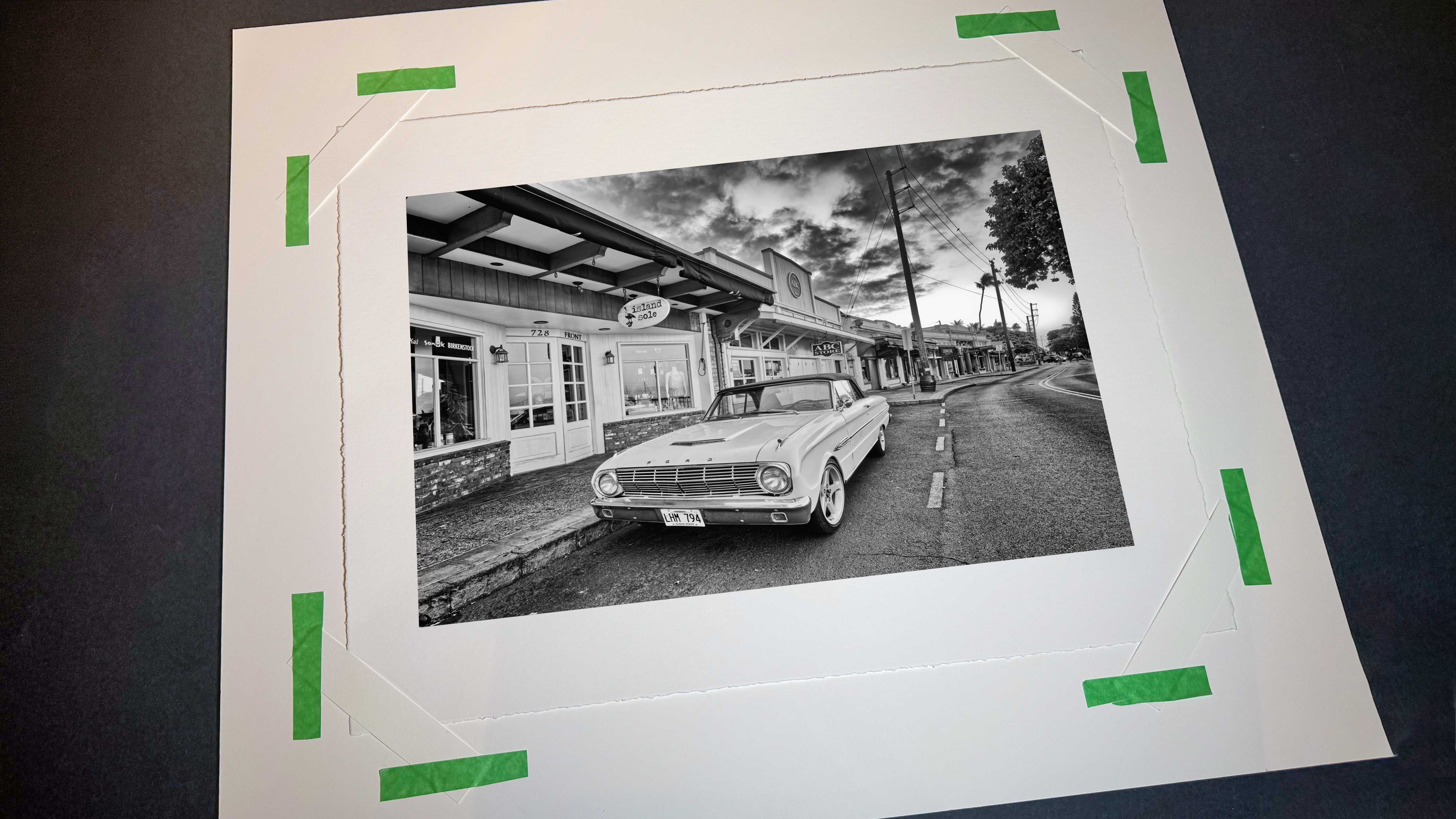 Vintage Ford, Front Street, Lahaina, 2019