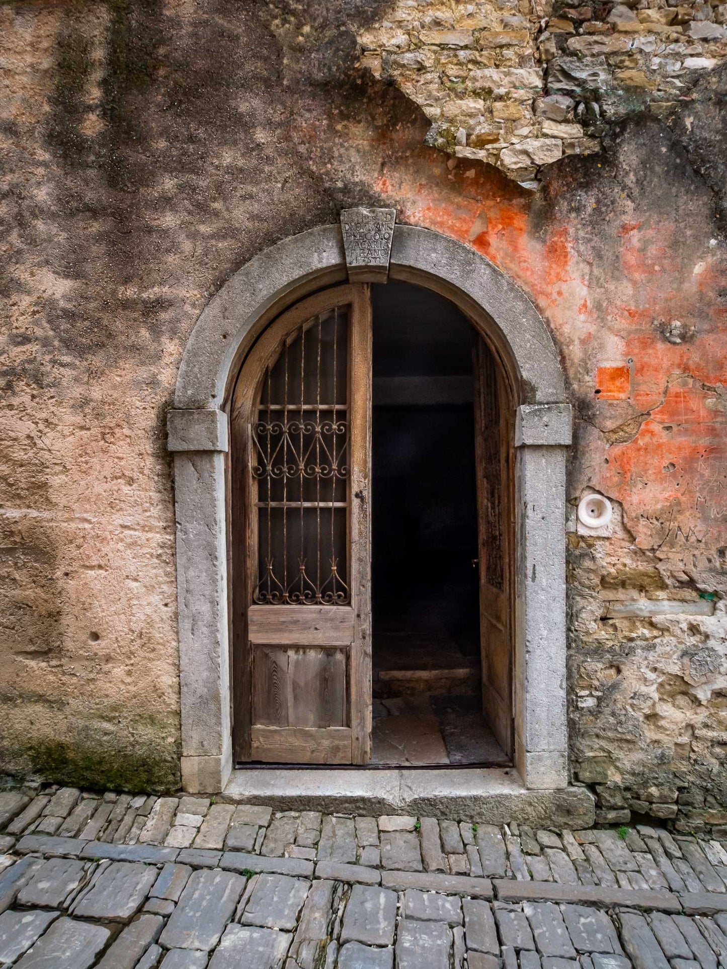 Arched Entry, Korcula, Croatia 2014