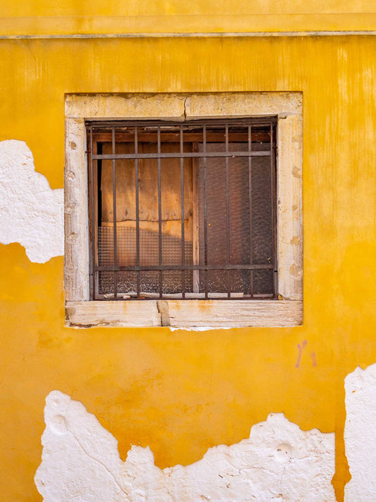 Yellow Wall, Venice, Italy 2014