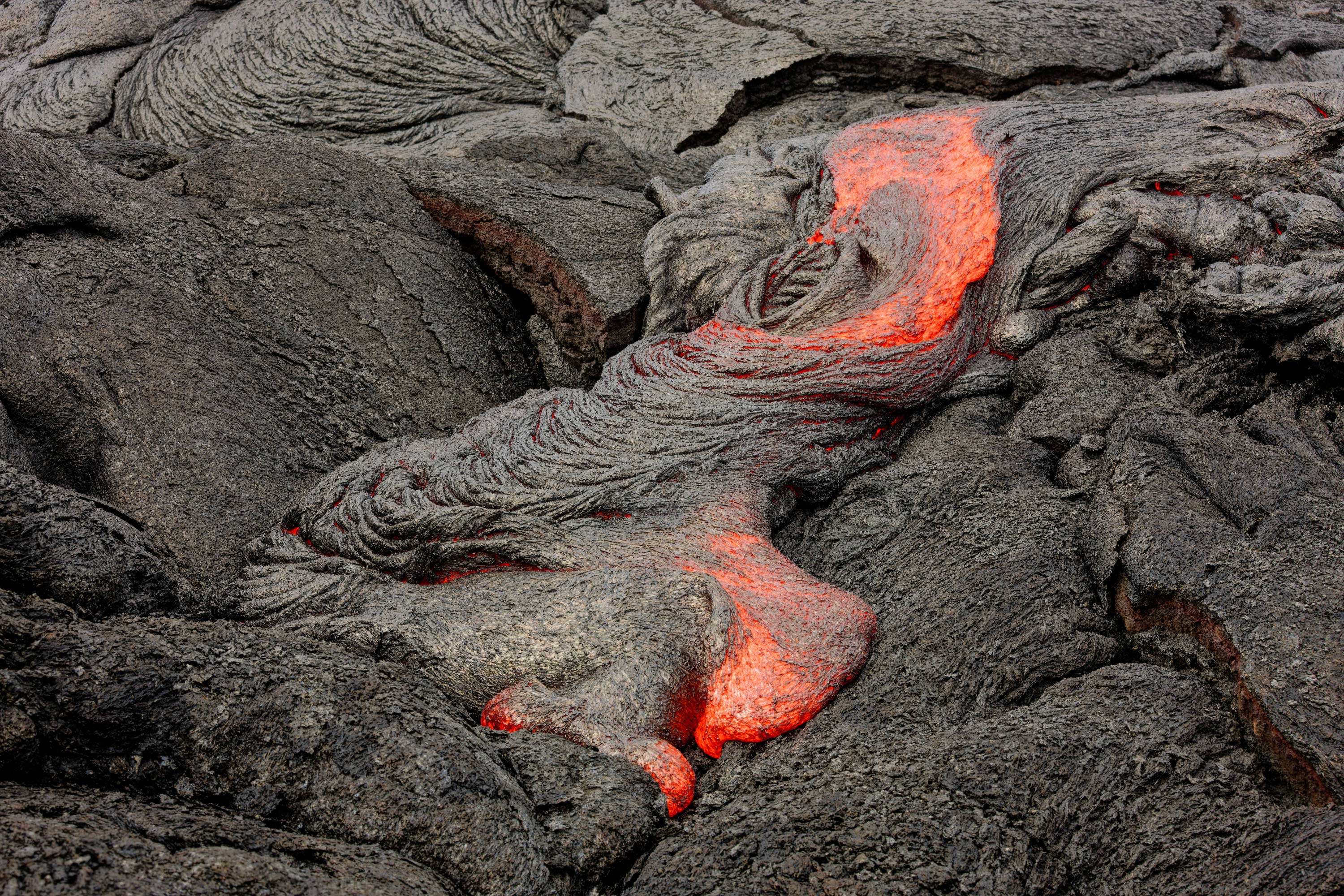 Pahoehoe Folds #3, Kīlauea Portfolio, Hawaii
