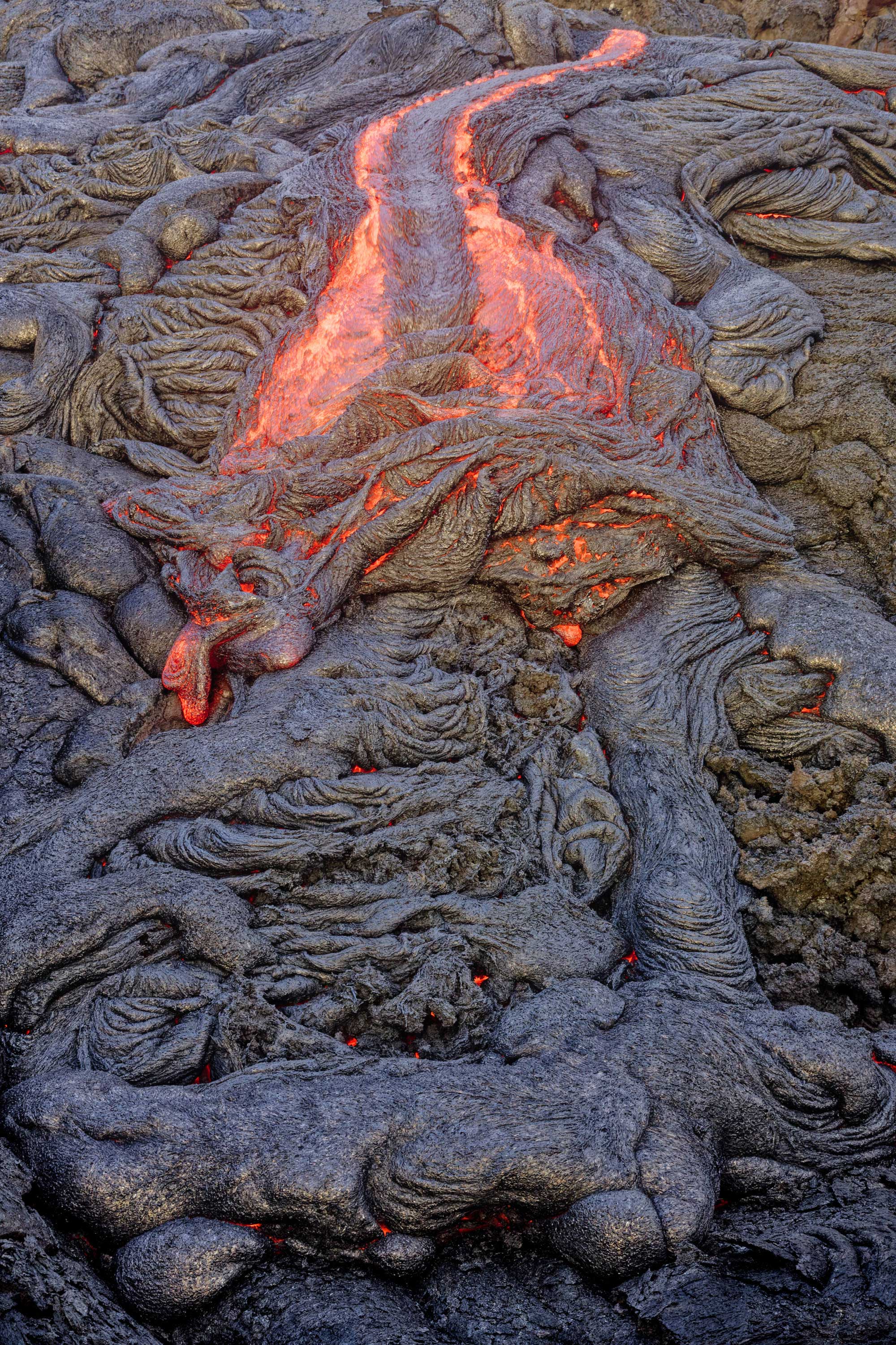 Pahoehoe Folds, Kīlauea Portfolio, Hawaii