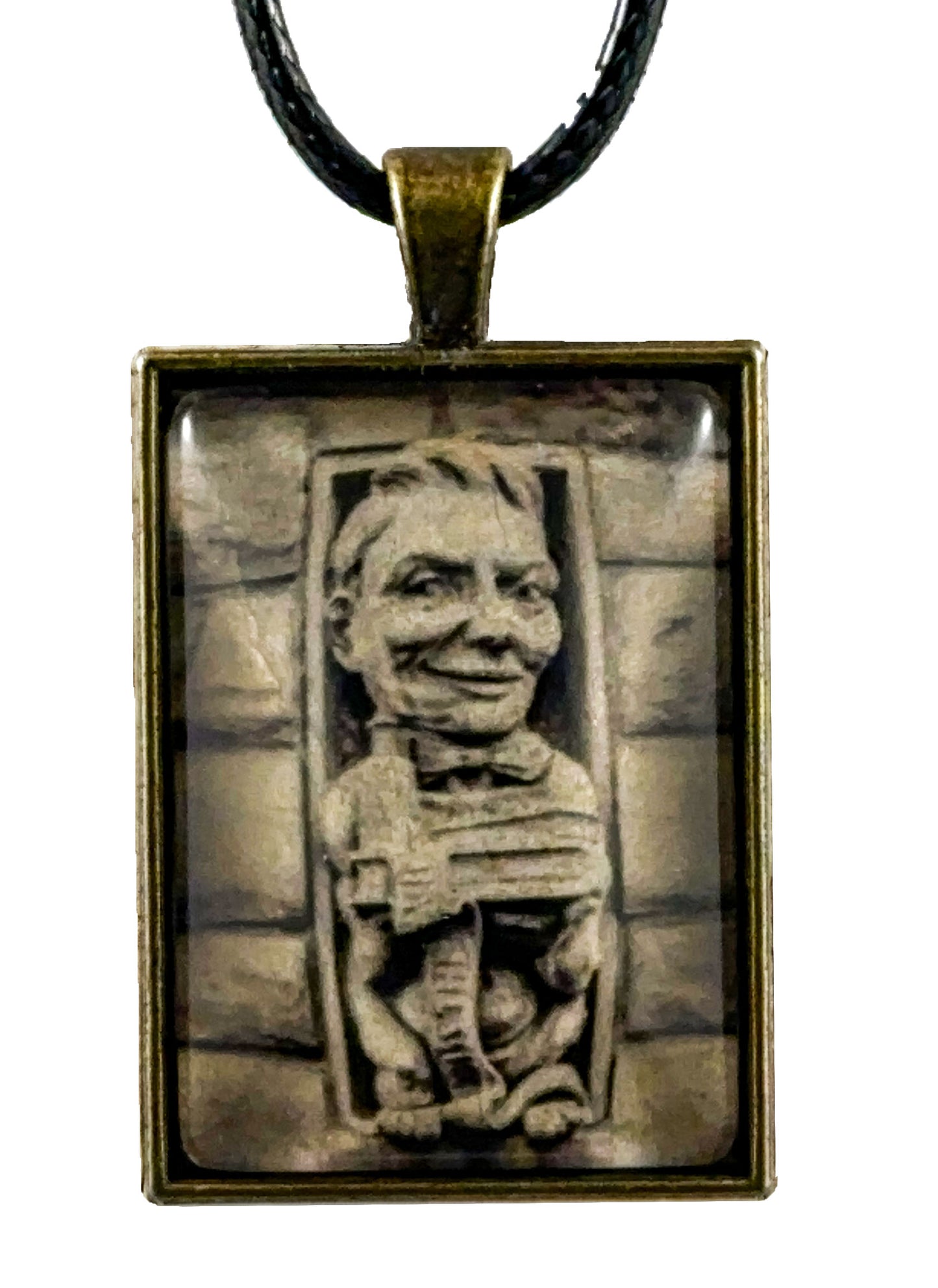 The Printer - Gargoyle Pendant