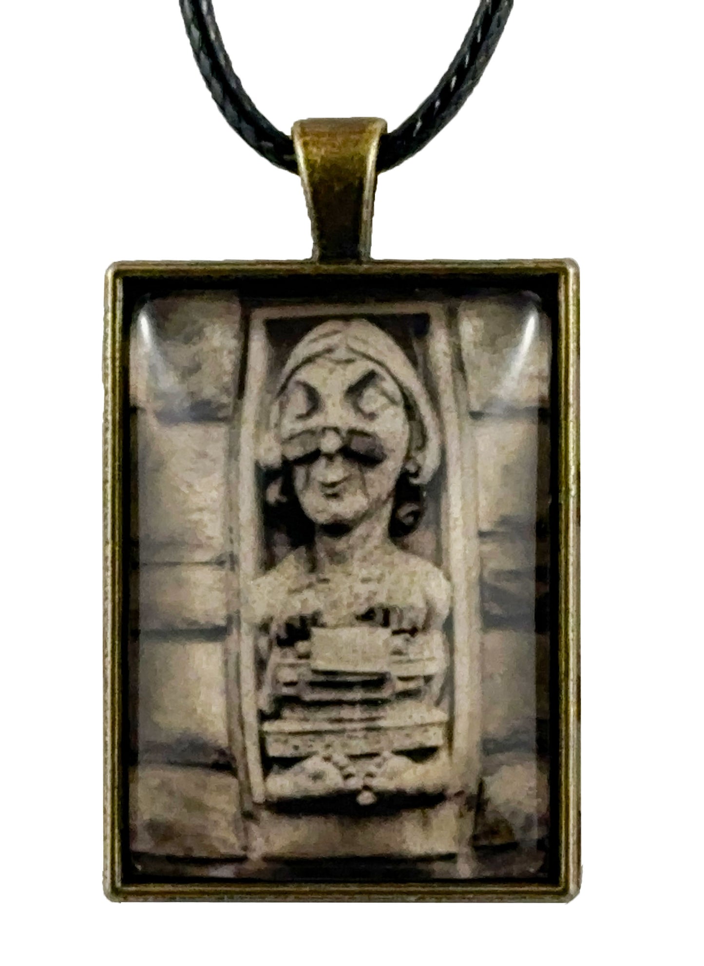 The Stenographer - Gargoyle Pendant